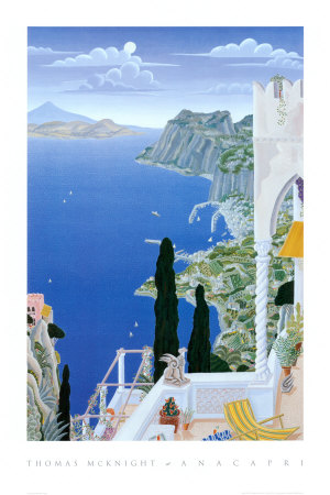 Anacapri by Thomas Mcknight Pricing Limited Edition Print image