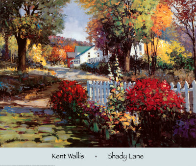 Shady Lane by Kent Wallis Pricing Limited Edition Print image