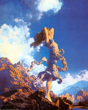 Mountain Ecstasy by Maxfield Parrish Pricing Limited Edition Print image
