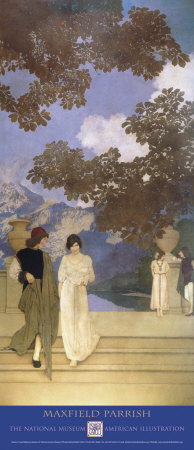 Florentine Fete, Garden Of Opportunity by Maxfield Parrish Pricing Limited Edition Print image