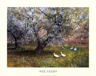Walking To The Pond by Ned Young Pricing Limited Edition Print image
