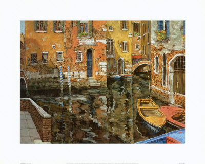 Cafe In Venice by Viktor Shvaiko Pricing Limited Edition Print image