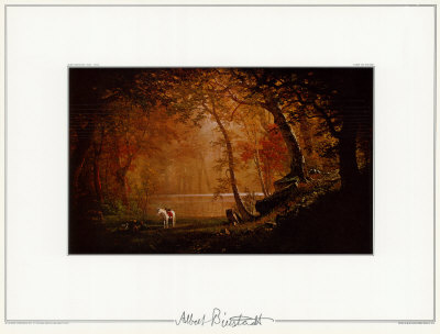 A Rest On The Ride by Albert Bierstadt Pricing Limited Edition Print image