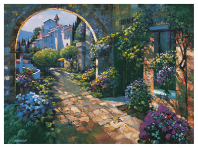 Villa Cipriani Archway by Howard Behrens Pricing Limited Edition Print image