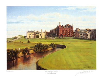 Saint Andrews, Swilcan Bridge by Graeme Baxter Pricing Limited Edition Print image