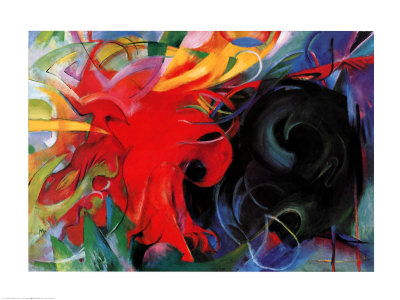 Fighting Forms by Franz Marc Pricing Limited Edition Print image