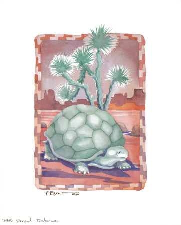 Desert Tortoise by Paul Brent Pricing Limited Edition Print image