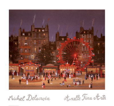 Fete Foraine by Michel Delacroix Pricing Limited Edition Print image
