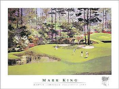 Augusta, 11Th Hole by Mark King Pricing Limited Edition Print image