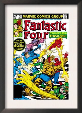 Fantastic Four #218 Cover: Mr. Fantastic by Frank Miller Pricing Limited Edition Print image
