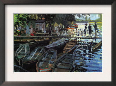 Bathers At La Grenoulli? by Claude Monet Pricing Limited Edition Print image
