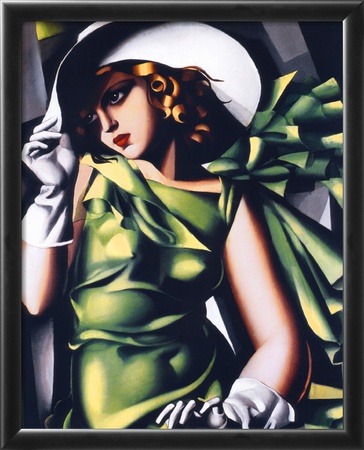 Jeune Fille Vert by Tamara De Lempicka Pricing Limited Edition Print image