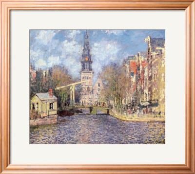 The Zuiderkerk At Amsterdam by Claude Monet Pricing Limited Edition Print image