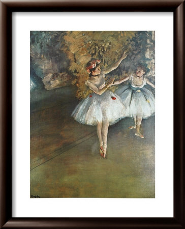 Two Dancers On Stage by Edgar Degas Pricing Limited Edition Print image