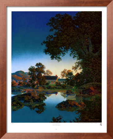 Evening Shadows by Maxfield Parrish Pricing Limited Edition Print image