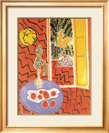 Interieur Rouge, 1947 by Henri Matisse Pricing Limited Edition Print image