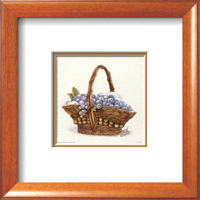 Basket Of Blueberries by Bambi Papais Pricing Limited Edition Print image