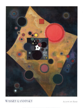 Accent En Rose, 1926 by Wassily Kandinsky Pricing Limited Edition Print image