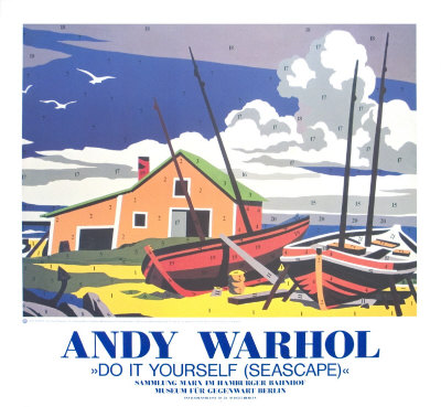 Do It Yourself (Seascape) by Andy Warhol Pricing Limited Edition Print image