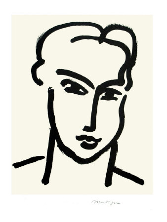 Grande Tete De Katia, 1950 by Henri Matisse Pricing Limited Edition Print image