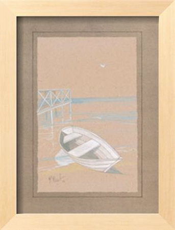White Dinghy by Paul Brent Pricing Limited Edition Print image