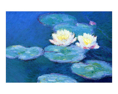 Waterlilies, Evening by Claude Monet Pricing Limited Edition Print image