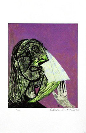 Weeping Woman by Pablo Picasso Pricing Limited Edition Print image