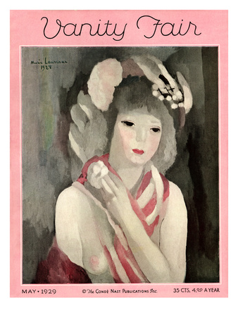 Vanity Fair Cover - May 1929 by Marie Laurencin Pricing Limited Edition Print image
