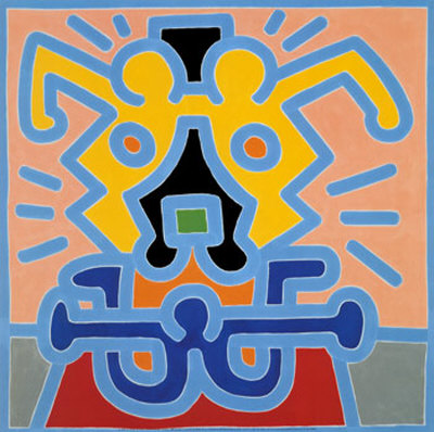 Untitled, 1988 by Keith Haring Pricing Limited Edition Print image
