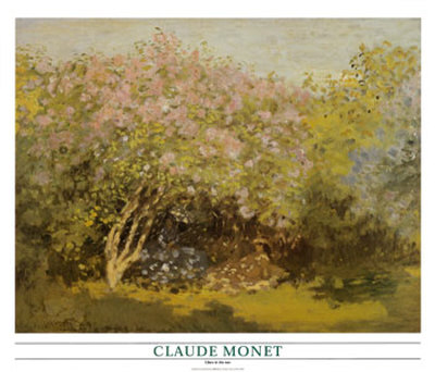 Lilac, Overcast Sky, 1872 by Claude Monet Pricing Limited Edition Print image
