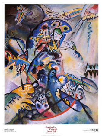 Blue Arch by Wassily Kandinsky Pricing Limited Edition Print image
