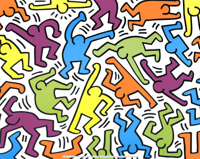 Untitled, 1983 by Keith Haring Pricing Limited Edition Print image