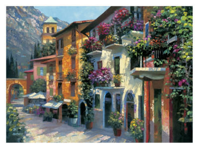 Village Hideaway by Howard Behrens Pricing Limited Edition Print image