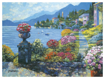 Varenna Morning by Howard Behrens Pricing Limited Edition Print image