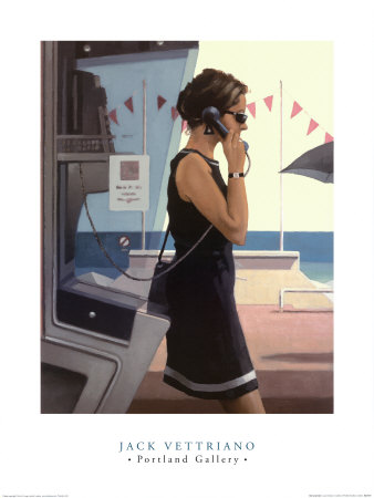 Her Secret Life I by Jack Vettriano Pricing Limited Edition Print image