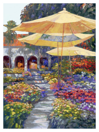 Mediterranean Gardens by Howard Behrens Pricing Limited Edition Print image