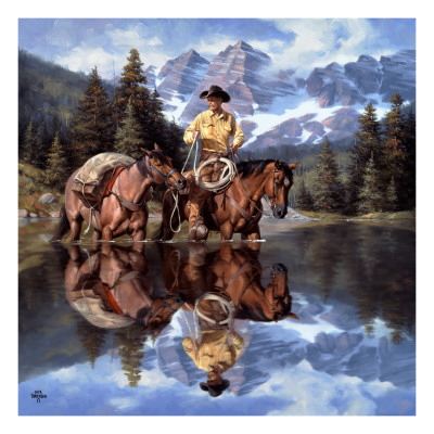 Reflections Of The Rockies by Jack Sorenson Pricing Limited Edition Print image