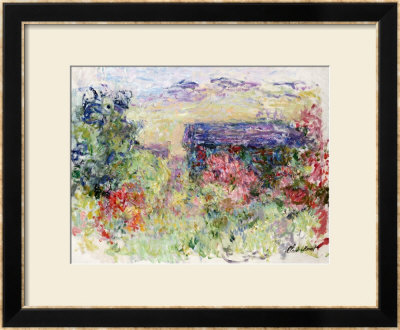 La Maison A Travers Les Roses, Circa 1925-26 by Claude Monet Pricing Limited Edition Print image