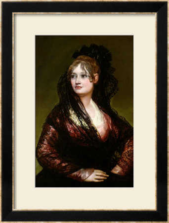 Dona Isabel De Porcel, Exh. 1805 by Francisco De Goya Pricing Limited Edition Print image