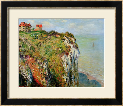 Cliff At Dieppe, 1882 by Claude Monet Pricing Limited Edition Print image