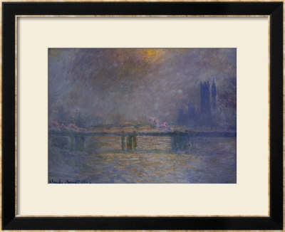 Charing Cross Bridge, The Thames by Claude Monet Pricing Limited Edition Print image