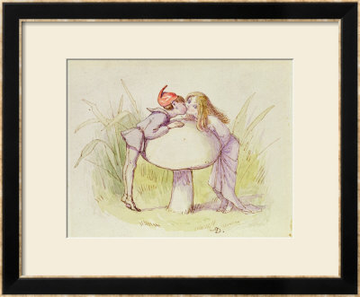 An Elf And A Fairy by Richard Doyle Pricing Limited Edition Print image