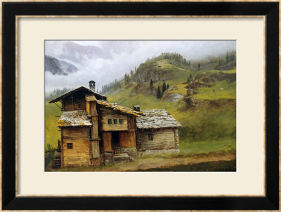 Mountain House by Albert Bierstadt Pricing Limited Edition Print image