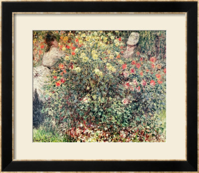 Women In The Flowers, 1875 by Claude Monet Pricing Limited Edition Print image