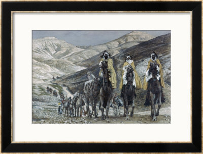The Wise Men Journeying To Bethelhem by James Tissot Pricing Limited Edition Print image