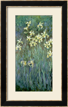 The Yellow Irises by Claude Monet Pricing Limited Edition Print image