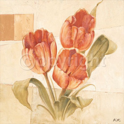 Bunch Of Tulips by Karsten Kirchner Pricing Limited Edition Print image