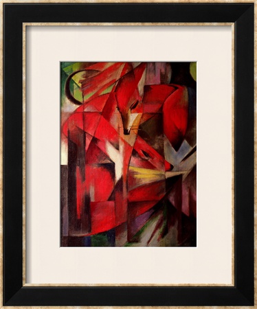 The Fox, 1913 by Franz Marc Pricing Limited Edition Print image