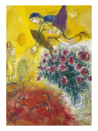 Chagall: Flight, C1968 by Marc Chagall Pricing Limited Edition Print image
