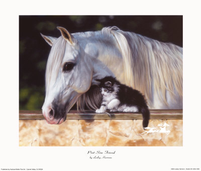 Pint Sized Friend by Lesley Harrison Pricing Limited Edition Print image